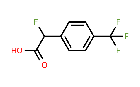 142044-52-8 | 2-Fluoro-2-(4-(trifluoromethyl)phenyl)acetic acid