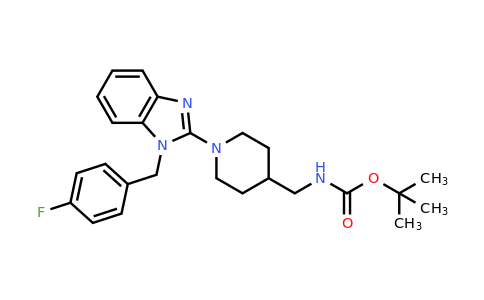 1420888-80-7 | tert-Butyl ((1-(1-(4-fluorobenzyl)-1H-benzo[d]imidazol-2-yl)piperidin-4-yl)methyl)carbamate