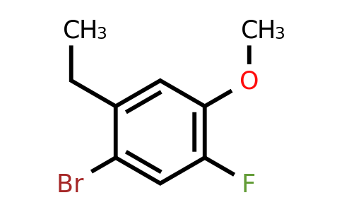 1421503-45-8 | 1-Bromo-2-ethyl-5-fluoro-4-methoxybenzene