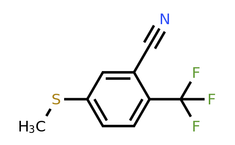 1421627-45-3 | 3-Cyano-4-(trifluoromethyl)thioanisole