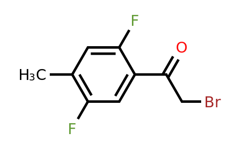1421922-71-5 | 2',5'-Difluoro-4'-methylphenacyl bromide