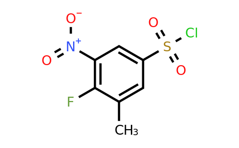1423031-66-6 | 4-Fluoro-3-methyl-5-nitrobenzenesulfonyl chloride