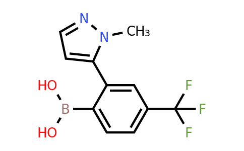 1423161-92-5 | (2-(1-Methyl-1H-pyrazol-5-yl)-4-(trifluoromethyl)phenyl)boronic acid