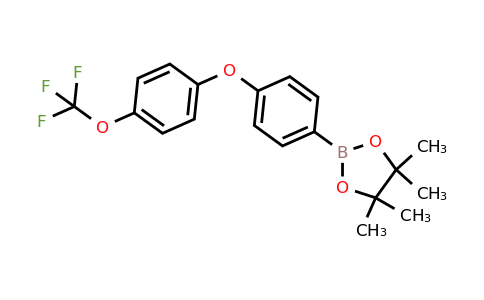 1426337-32-7 | 4,4,5,5-Tetramethyl-2-(4-(4-(trifluoromethoxy)phenoxy)phenyl)-1,3,2-dioxaborolane