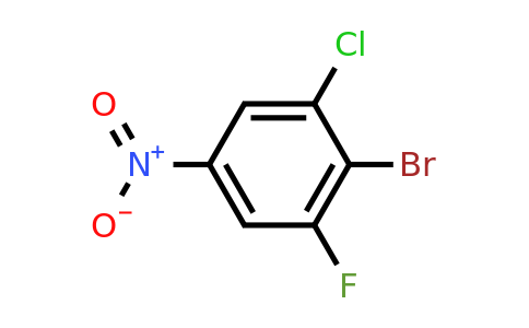 1426805-15-3 | 1-Bromo-2-chloro-6-fluoro-4-nitrobenzene