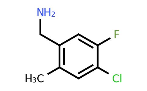 1427327-36-3 | 4-Chloro-5-fluoro-2-methylbenzylamine