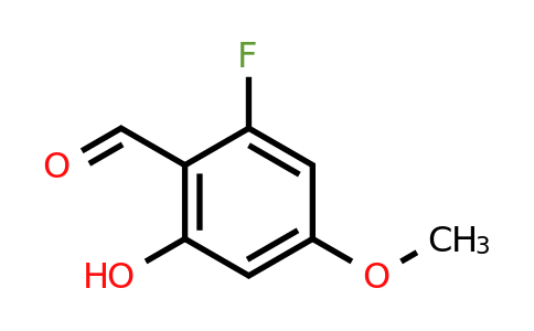 1427328-29-7 | 2-Fluoro-6-hydroxy-4-methoxybenzaldehyde
