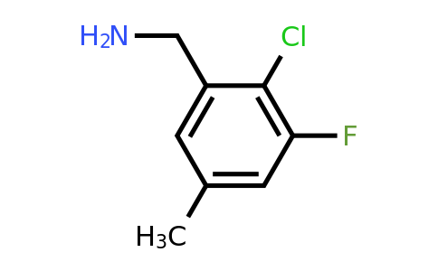 1427328-35-5 | 2-Chloro-3-fluoro-5-methylbenzylamine