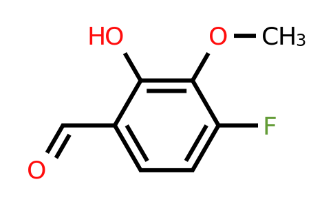 1427362-20-6 | 4-Fluoro-2-hydroxy-3-methoxybenzaldehyde