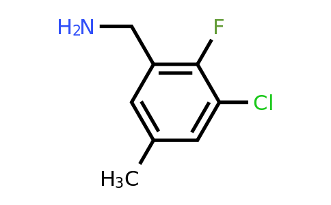 1427365-96-5 | 3-Chloro-2-fluoro-5-methylbenzylamine