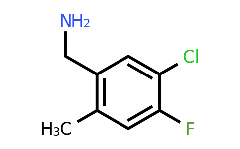 1427366-31-1 | 5-Chloro-4-fluoro-2-methylbenzylamine