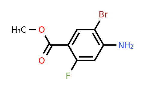 1427372-46-0 | 4-Amino-5-bromo-2-fluoro-benzoic acid methyl ester