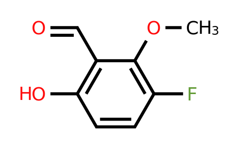 1427373-34-9 | 3-Fluoro-6-hydroxy-2-methoxybenzaldehyde
