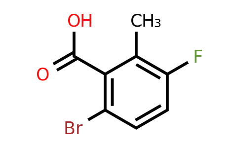 1427382-17-9 | 6-Bromo-3-fluoro-2-methylbenzoic acid