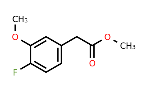 1427397-59-8 | Methyl 4-fluoro-3-methoxyphenylacetate