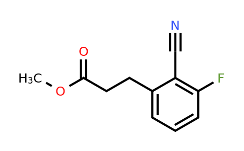 1427397-81-6 | Methyl 2-cyano-3-fluorophenylpropanoate