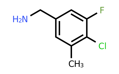 1427405-17-1 | 4-Chloro-3-fluoro-5-methylbenzylamine