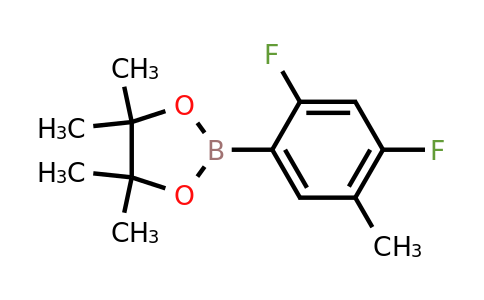 1427407-71-3 | 2-(2,4-Difluoro-5-methylphenyl)-4,4,5,5-tetramethyl-1,3,2-dioxaborolane