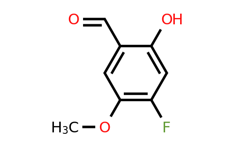 1427418-30-1 | 4-Fluoro-2-hydroxy-5-methoxybenzaldehyde