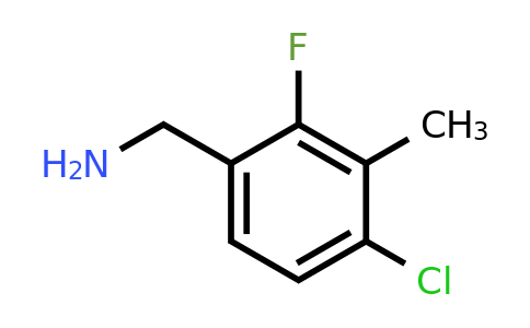 1427418-85-6 | 4-Chloro-2-fluoro-3-methylbenzylamine