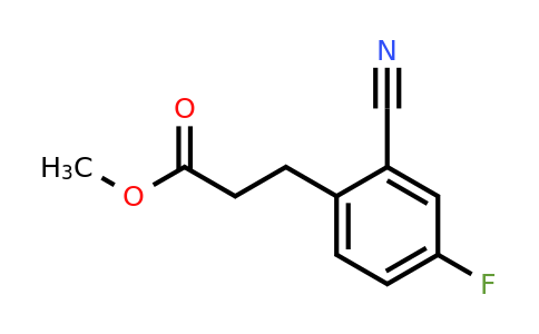 1427448-27-8 | Methyl 2-cyano-4-fluorophenylpropanoate
