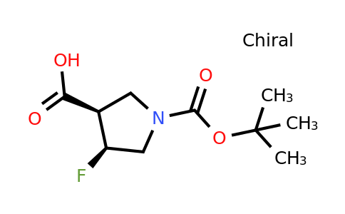 1427501-91-4 | cis-1-(tert-Butoxycarbonyl)-4-fluoropyrrolidine-3-carboxylic acid