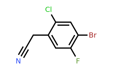 4-Bromo-2-chloro-5-fluorobenzeneacetonitrile