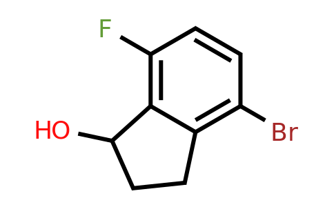1429245-85-1 | 4-Bromo-7-fluoro-2,3-dihydro-1H-inden-1-ol