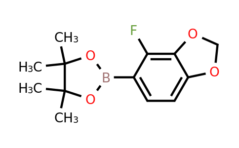 1429340-48-6 | 2-(4-Fluoro-2h-1,3-benzodioxol-5-yl)-4,4,5,5-tetramethyl-1,3,2-dioxaborol+