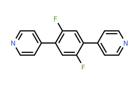 1429342-59-5 | 4,4'-(2,5-Difluoro-1,4-phenylene)dipyridine
