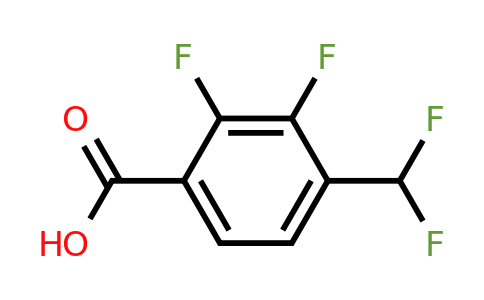 1429664-65-2 | 2,3-Difluoro-4-(difluoromethyl)benzoic acid