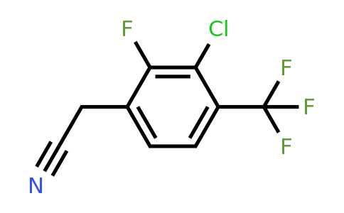 1431329-60-0 | 2-(3-Chloro-2-fluoro-4-(trifluoromethyl)phenyl)acetonitrile