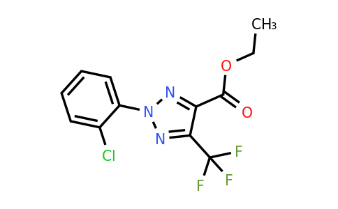 1431729-86-0 | Ethyl 2-(2-chlorophenyl)-5-(trifluoromethyl)-2H-1,2,3-triazole-4-carboxylate