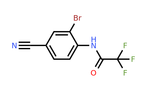 143321-91-9 | N-(2-Bromo-4-cyanophenyl)-2,2,2-trifluoroacetamide
