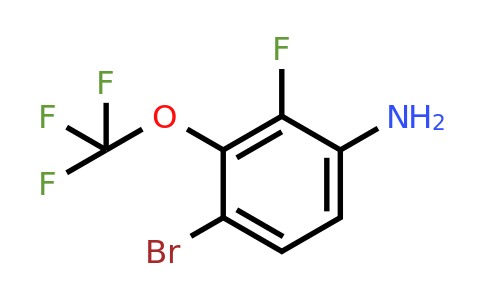 1433280-65-9 | 4-Bromo-2-fluoro-3-(trifluoromethoxy)aniline