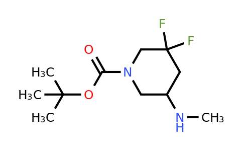 1434142-12-7 | tert-Butyl 3,3-difluoro-5-(methylamino)piperidine-1-carboxylate