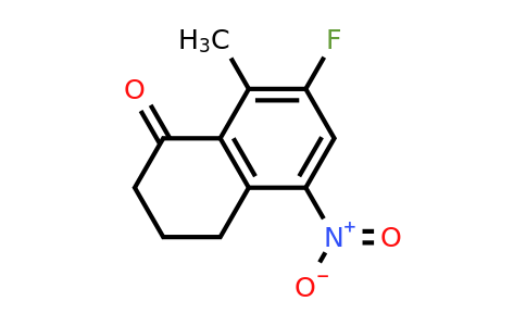 143655-56-5 | 7-Fluoro-8-methyl-5-nitro-3,4-dihydronaphthalen-1(2H)-one