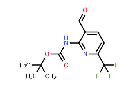 1437385-47-1 | tert-Butyl (3-formyl-6-(trifluoromethyl)pyridin-2-yl)carbamate