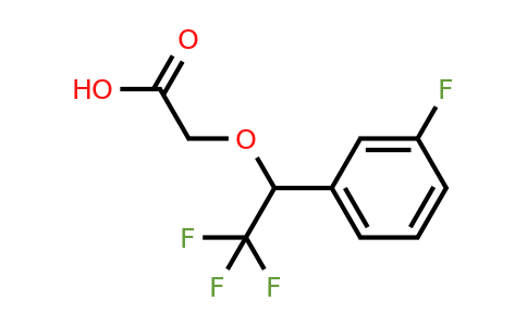 1437432-67-1 | 2-(2,2,2-Trifluoro-1-(3-fluorophenyl)ethoxy)acetic acid