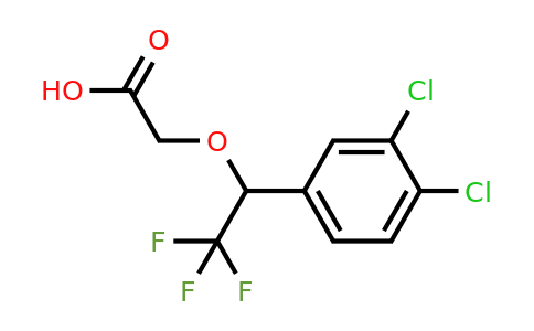 1437454-66-4 | 2-(1-(3,4-Dichlorophenyl)-2,2,2-trifluoroethoxy)acetic acid