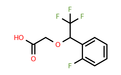 1437456-10-4 | 2-(2,2,2-Trifluoro-1-(2-fluorophenyl)ethoxy)acetic acid