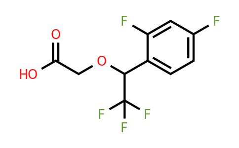1437480-78-8 | 2-(1-(2,4-Difluorophenyl)-2,2,2-trifluoroethoxy)acetic acid