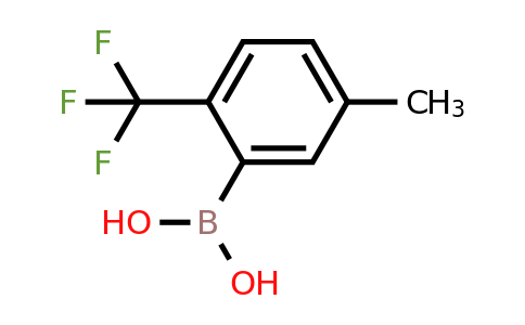 1437787-70-6 | (5-Methyl-2-(trifluoromethyl)phenyl)boronic acid