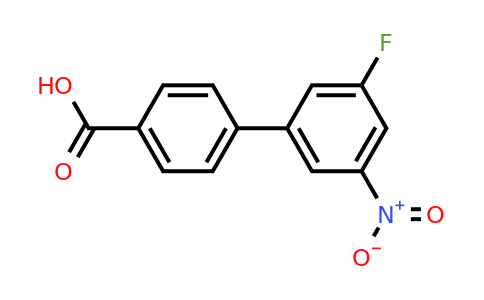 1437794-79-0 | 4-(3-Fluoro-5-nitrophenyl)benzoic acid