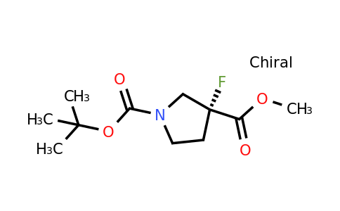 1438852-70-0 | Methyl (R)-1-Boc-3-fluoropyrrolidine-3-carboxylate