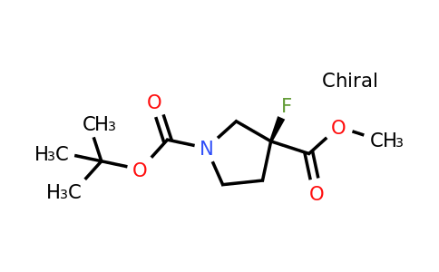 1438852-71-1 | Methyl (S)-1-Boc-3-fluoropyrrolidine-3-carboxylate