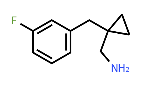 1439896-90-8 | (1-(3-Fluorobenzyl)cyclopropyl)methanamine