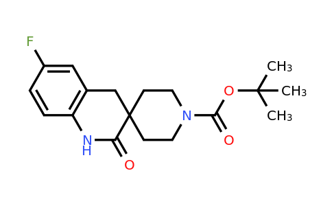 1439899-53-2 | tert-Butyl 6'-fluoro-2'-oxo-2',4'-dihydro-1'H-spiro[piperidine-4,3'-quinoline]-1-carboxylate