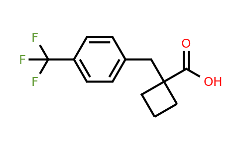 1439900-17-0 | 1-(4-(Trifluoromethyl)benzyl)cyclobutanecarboxylic acid