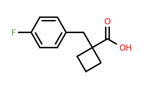 1439900-45-4 | 1-(4-Fluorobenzyl)cyclobutanecarboxylic acid